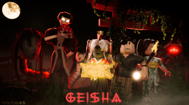 Geisha |  33 migliori giochi Roblox spaventosi da giocare con gli amici (multigiocatore)