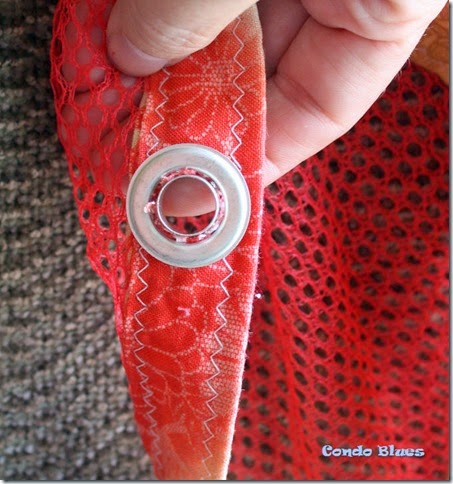 how to install eyelets