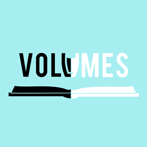 Volumes Bookcafe logo