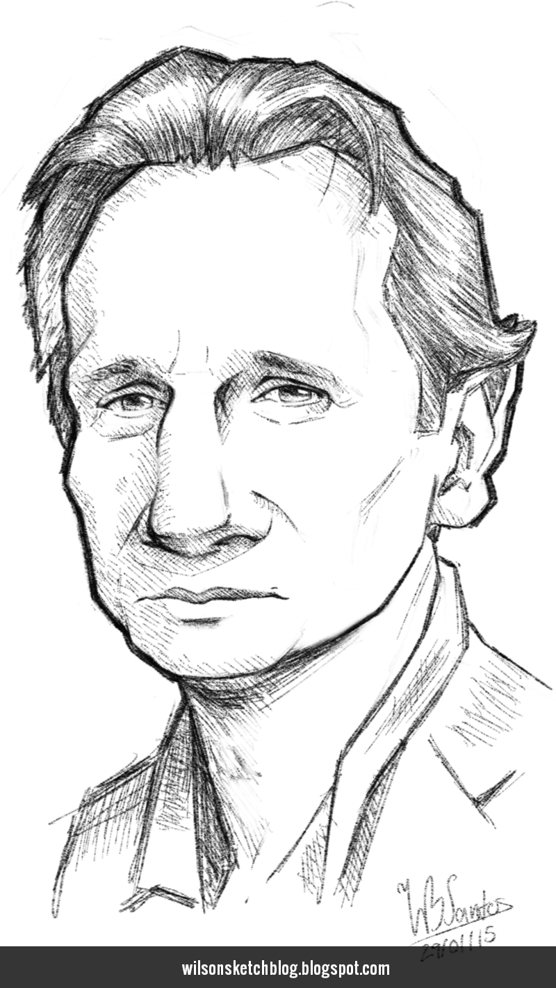 Liam Neeson (Caricature Sketch)