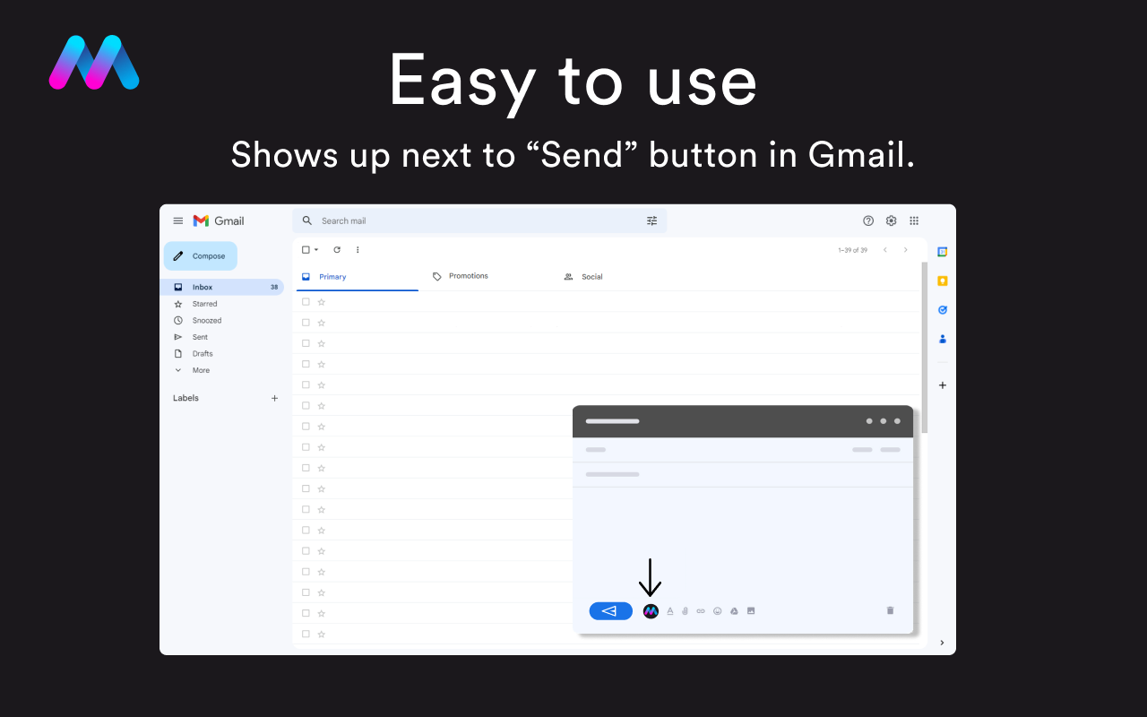 ChatGPT Mailyr: Write Emails with AI Preview image 2