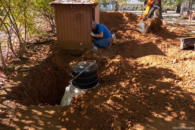 installing the cistern (13 of 17)