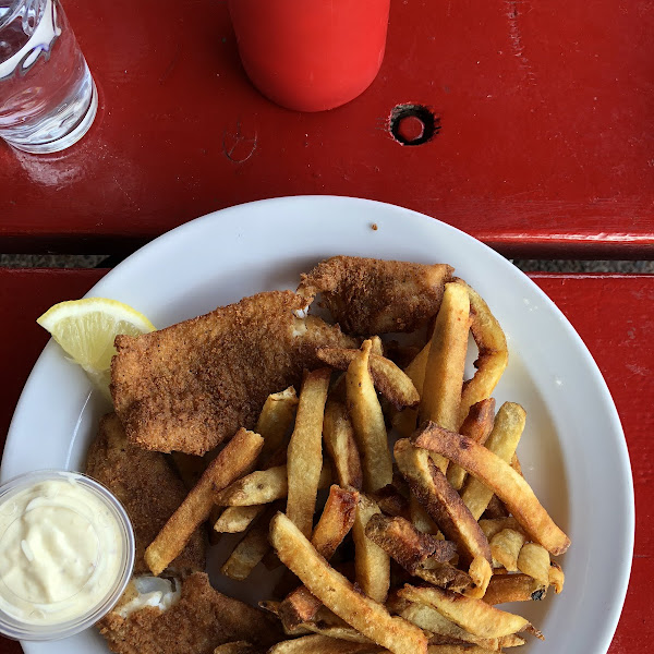 Gluten-Free Fries at Evan's Fresh Seafoods