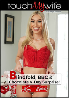 Blindfold, BBC & Chocolate V-Day Surprise!