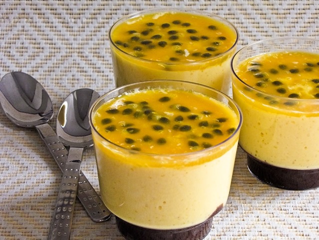 Mousse de maracujá