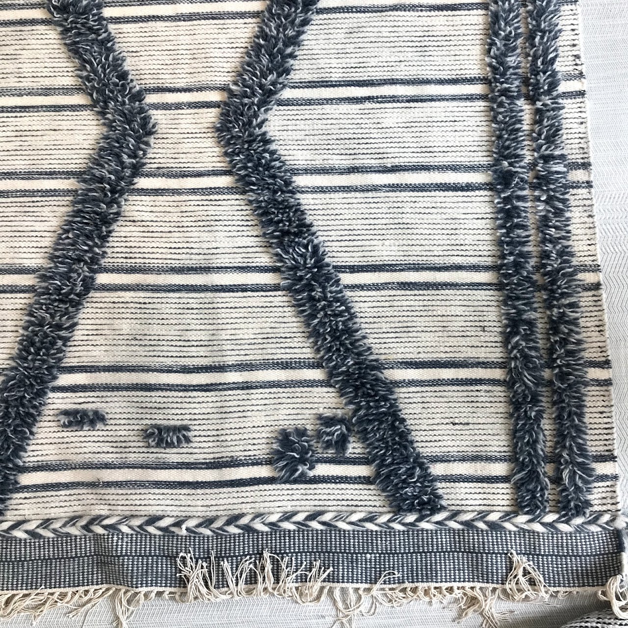 Raj Group Hand-Woven Wool Area Rug #2