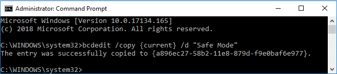 Agregue el modo seguro al menú de inicio en Windows 10 usando la configuración del sistema