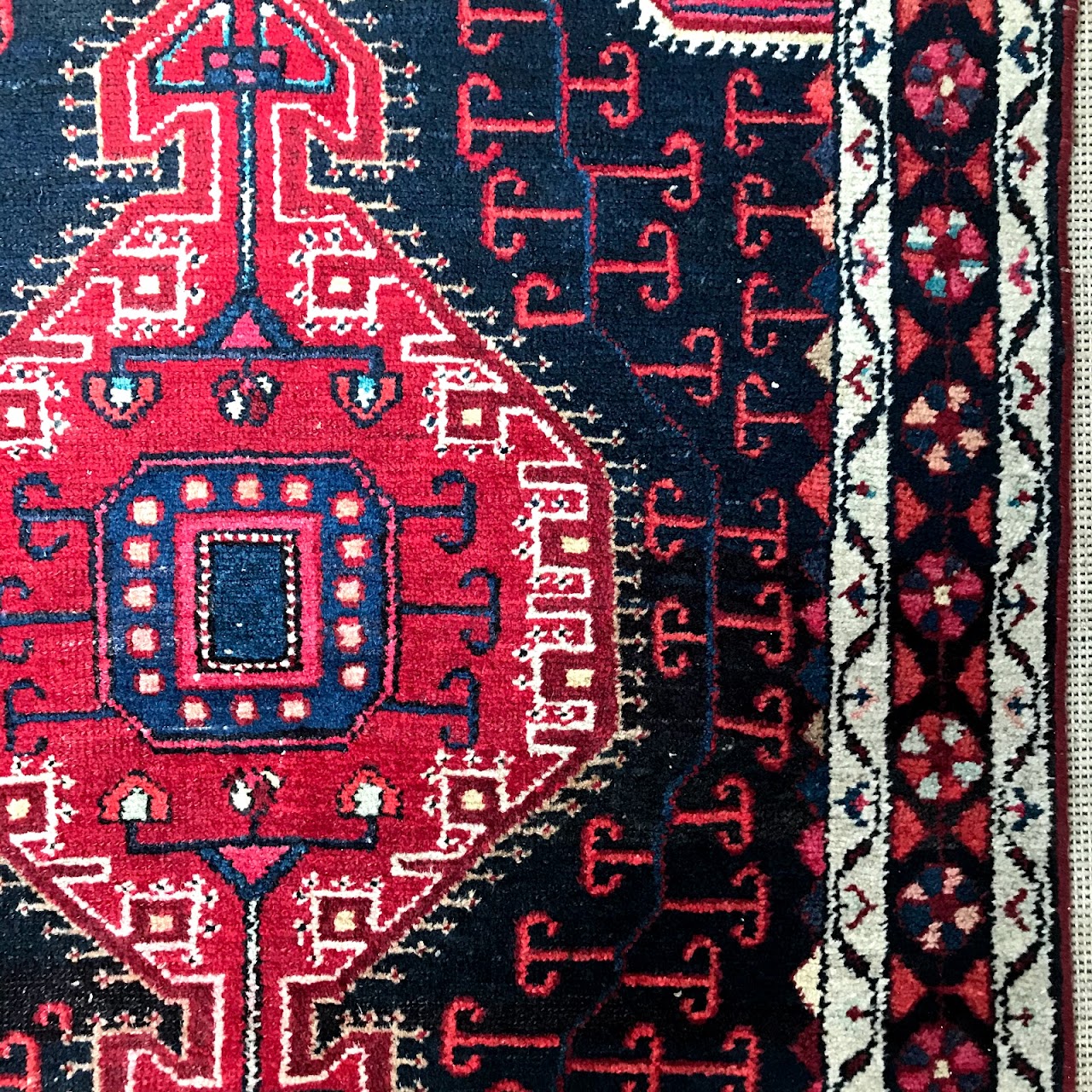 Wool Tribal Area Rug