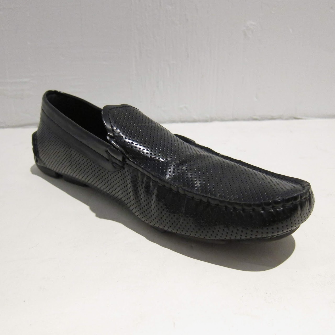 Giorgio Armani Perforated Loafers