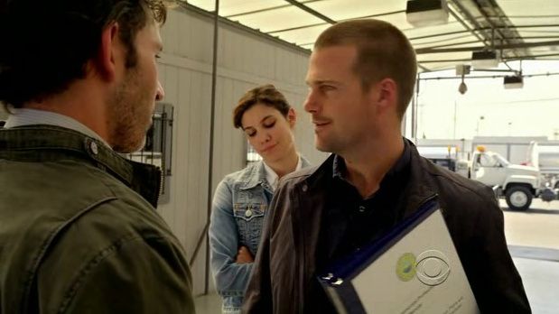 Callen en el episodio: viaje al pasado 106944