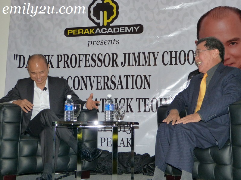 In conversation with Mr Jimmy Choo 