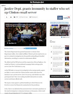 20160302_2020 Immunity Granted to staffer who set up Clinton email server (WP).jpg