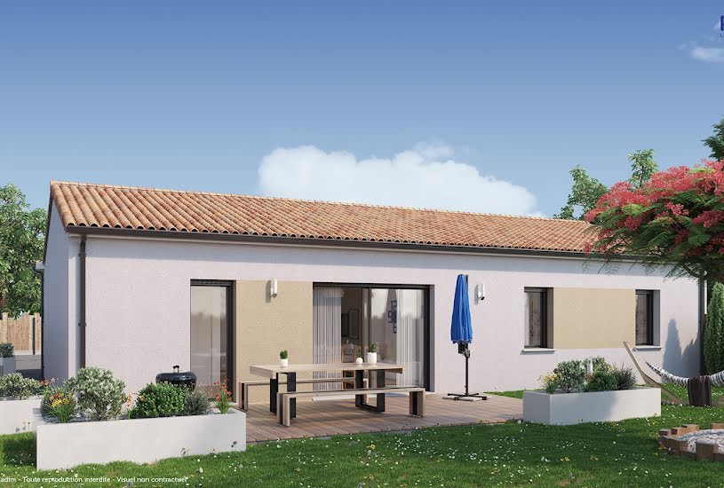  Vente Terrain + Maison - Terrain : 960m² - Maison : 89m² à Saint-Martin-de-Laye (33910) 