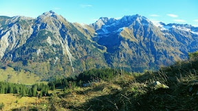  Panoramaweg Auf der Schnippe Rotspitze und Daumengruppe allgäu 