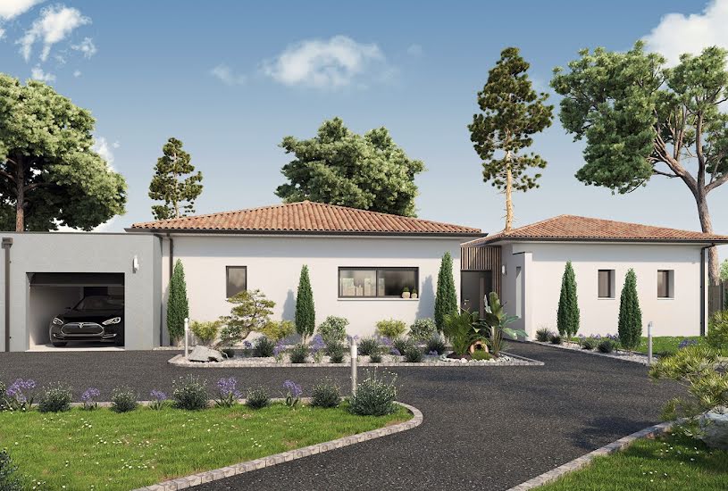  Vente Terrain + Maison - Terrain : 574m² - Maison : 147m² à Biganos (33380) 