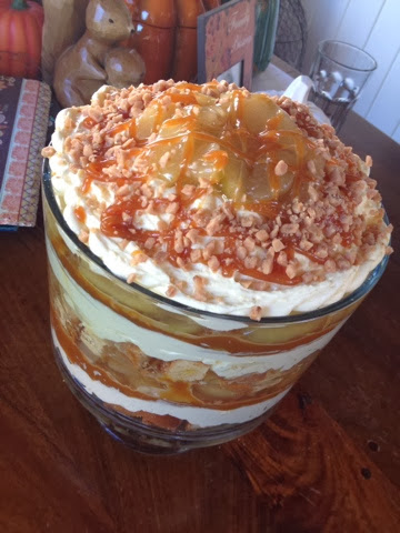 Just Another Recipe Blog: Caramel Apple Trifle