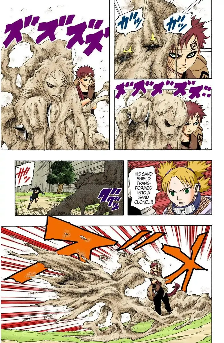 Chapter 111 Sasuke Vs. Gaara!! Page 12