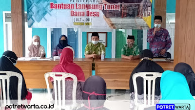 Pembagian BLT-DD Ke Empat Pemdes Lebakrejo Kec. Purwodadi