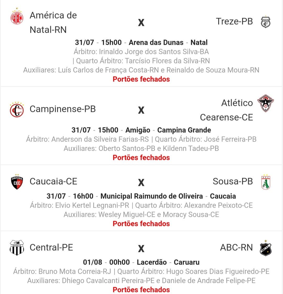 A tabela de jogos do Sport na Série B do Campeonato Brasileiro 2022; lista  atualizada - Cassio Zirpoli