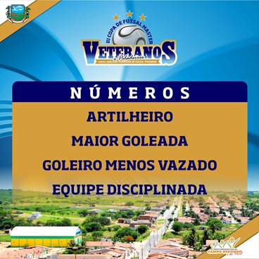 III COPA DE PELADEIROS  - FINAL - FORÇA VETERANOS - CAZUZA - CAMPO REDONDO - FUTSAL - NUMEROS