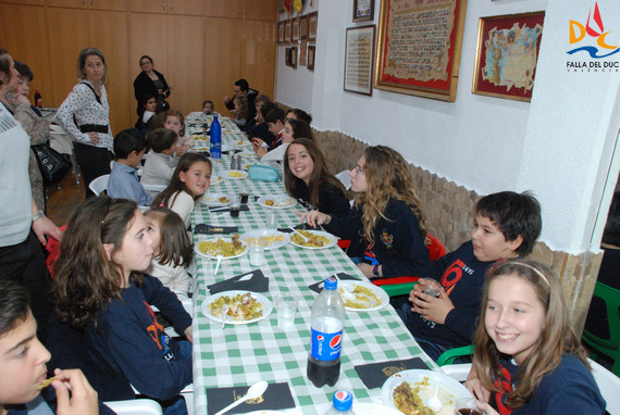 Impresionante ambiente en la comida de confraternidad