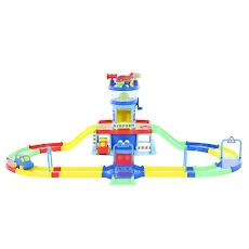 Bộ đồ chơi mô hình sân bay thành phố - POLESIE Toys - Hàng Nhập Khẩu Chính Hãng Từ Châu Âu, An Toàn, Chất Lượng Cao -40404-PLS