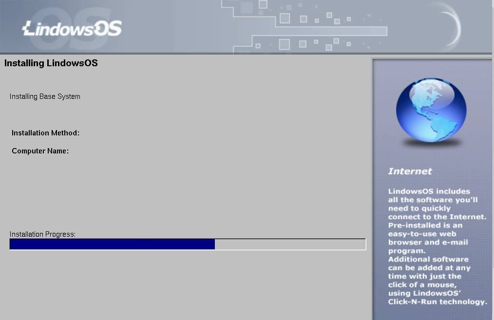 Lindows OS 최악의 운영 체제