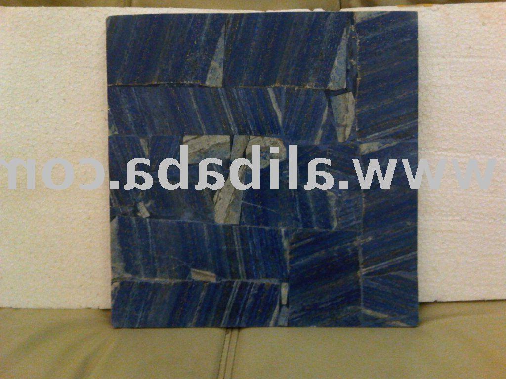 lapis vein cut tile