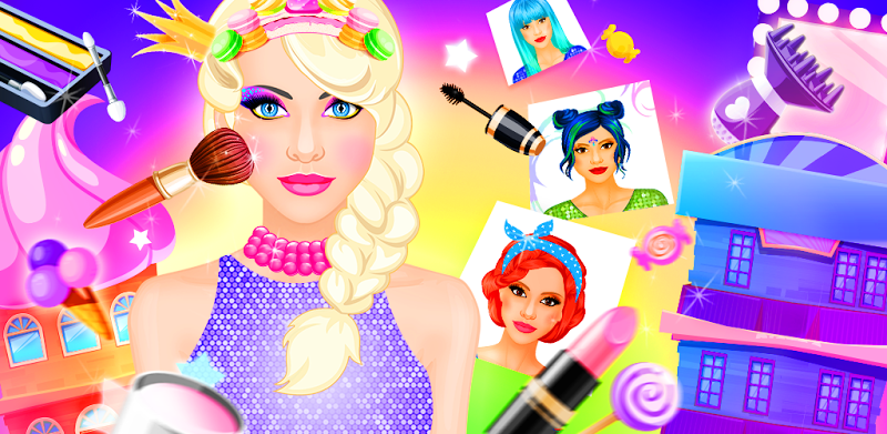 Candy Makeover Games for Girls