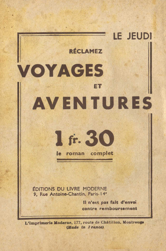 Couverture de polar / roman de gare vintage : Le secret du puits - Police moderne aux Editions du Livre Moderne - Pour vous Madame, pour vous Monsieur, des publicités, illustrations et rédactionnels choisis avec amour dans des publications des années 50, 60 et 70. Popcards Factory vous offre des divertissements de qualité. Vous pouvez également nous retrouver sur www.popcards.fr et www.filmfix.fr