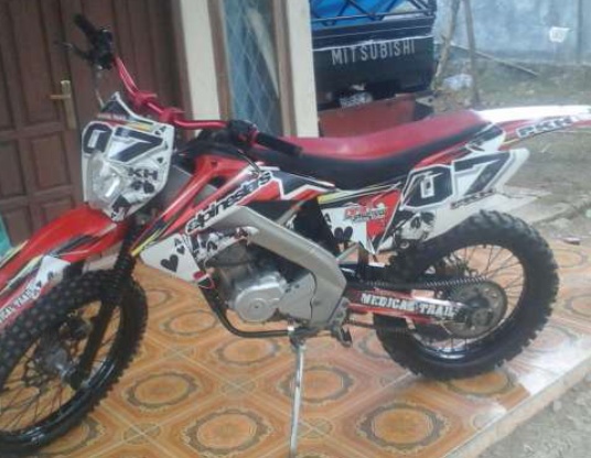  Vixion  modifikasi  trail  tahun 2014 Oto Trendz