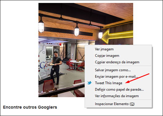Como publicar qualquer coisa no Twitter usando o menu de contexto do Firefox - Visual Dicas