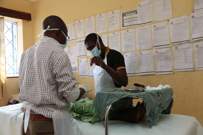 At Makongeni Health Facility in Homa Bay county.