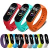 Dây Đeo Thay Thế Bằng Silicone Cho Xiaomi Mi Band 3/4 3/4