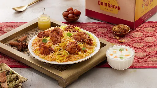 Overload Chicken Dum Biryani (Boneless) (Serves 1-2)