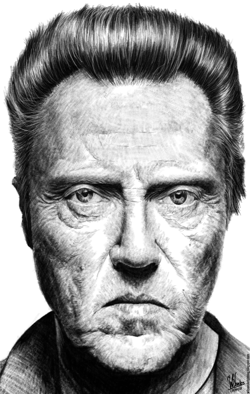 Christopher Walken (Pencil drawing)