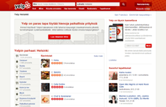 Yelp Suomi (ruutukaappaus)