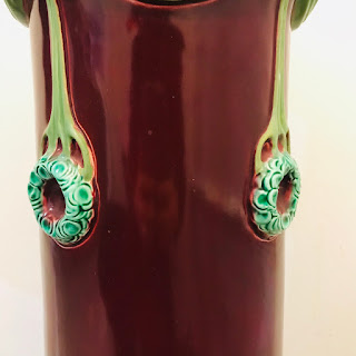 Julius Dressler Art Nouveau Ceramic Jardiniere Stand