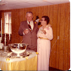 Click to Expand Nellie Taft Thompson Burks and Loyd Edward Burks - 50th anniversary on 4 Apr 1976 - taken in Sayre, OK.
Nellie is the granddaughter of T B Gleaves