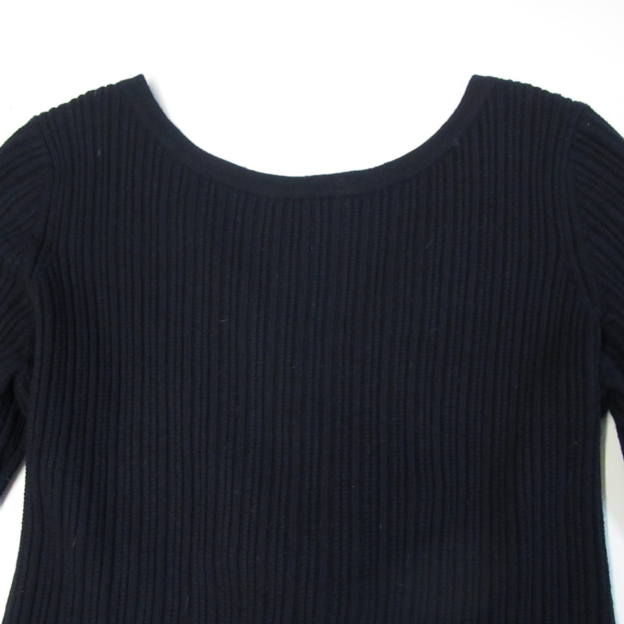 Chanel w/ Knot Back Sweater