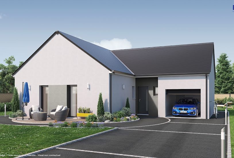  Vente Terrain + Maison - Terrain : 552m² - Maison : 90m² à Pontchâteau (44160) 