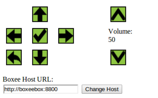 Boxee Remote chrome extension