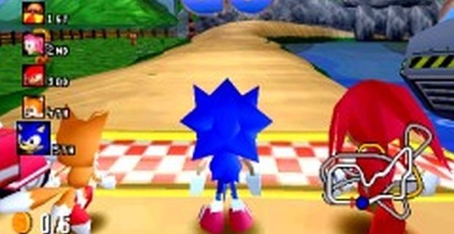 Haben Sie schon? Sonic R gespielt"