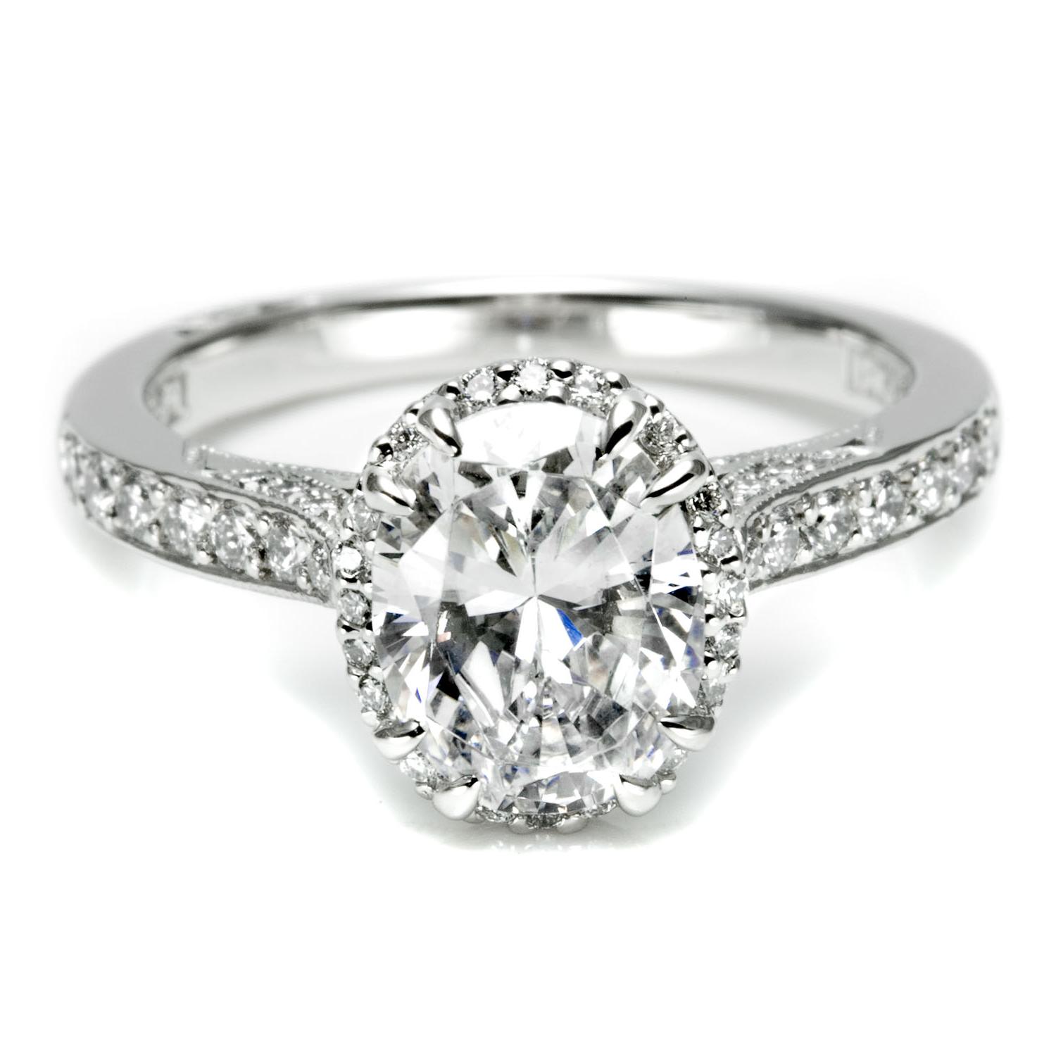 Tacori Oval Cut Diamond