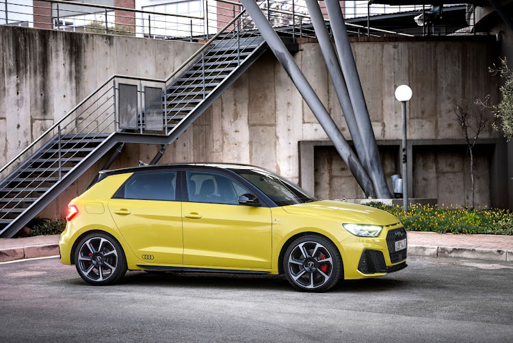 An Audi A1 40 TFSI S-Line similar to the one owned by Nalini Parshotam.