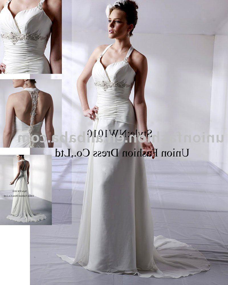 wedding dresses backless