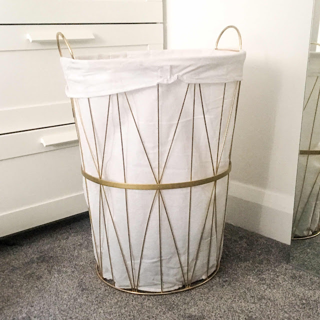 lifestyle-blog-dunelm-deco-charm-gold-wire-laundry-basket-homeware-haul lifestyle-blog-dunelm-deco-charm-gold-wire-laundry-basket-homeware-haul