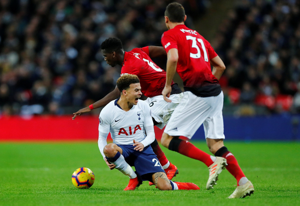 Pogba red card