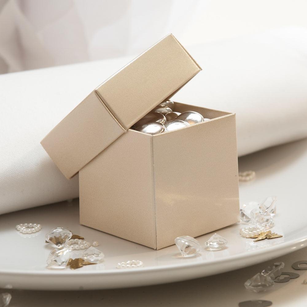 Champagne Wedding Favour Boxes