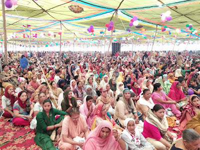 Spiritual foundation day of Dera Sacha Sauda, ​​crowd reached in lakhs, ration distributed to 3229 families